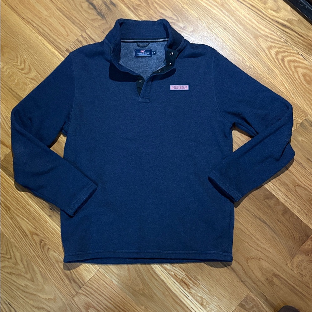 Vineyard Vines Navy Blue Men's Sweatshirt Pullover